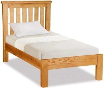 Global Home Salisbury Oak Bed - 3ft Single Low