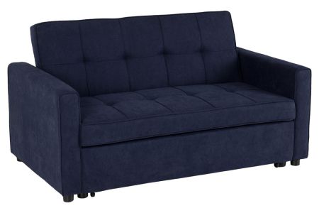 Astoria Fabric Sofa Bed - Navy Blue