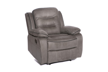 Link Dakota Manual Recliner Chair - Grey (Ex-Display)