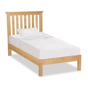 Global Home Salisbury Lite Oak Bed - 3ft Single Low
