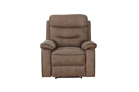 Gabrielle Manual Recliner Chair - Tawny Brown