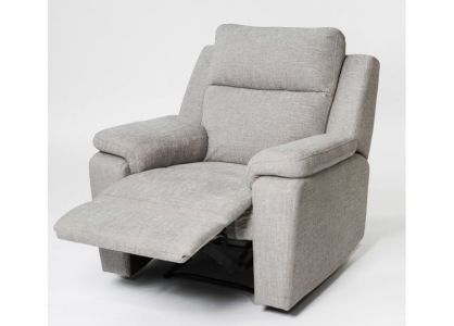 Jackson Fabric Recliner Chair - Grey