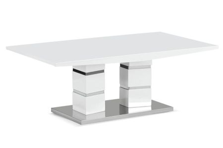 Janelle High Gloss White Coffee Table 