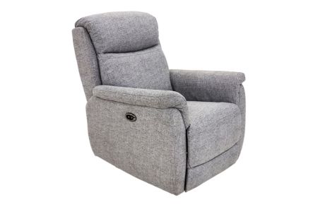 Link Kent Twin Motor Lift and Rise Fabric Chair – Grey