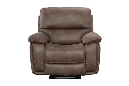 Monzo Armchair Manual Recliner Sofa - Brown