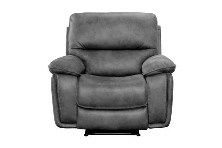 Monzo Armchair Manual Recliner Sofa - Grey