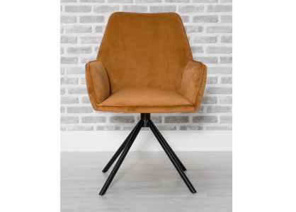 Uno Dining Chair - Burnt Orange (Pair)