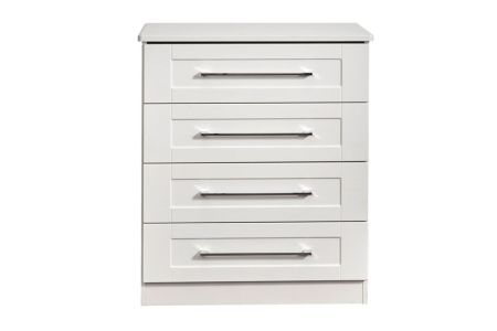 Welcome York 4 Drawer Chest - White Ash
