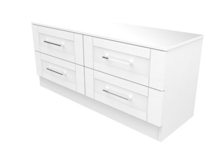Welcome York Bed Box - White Ash